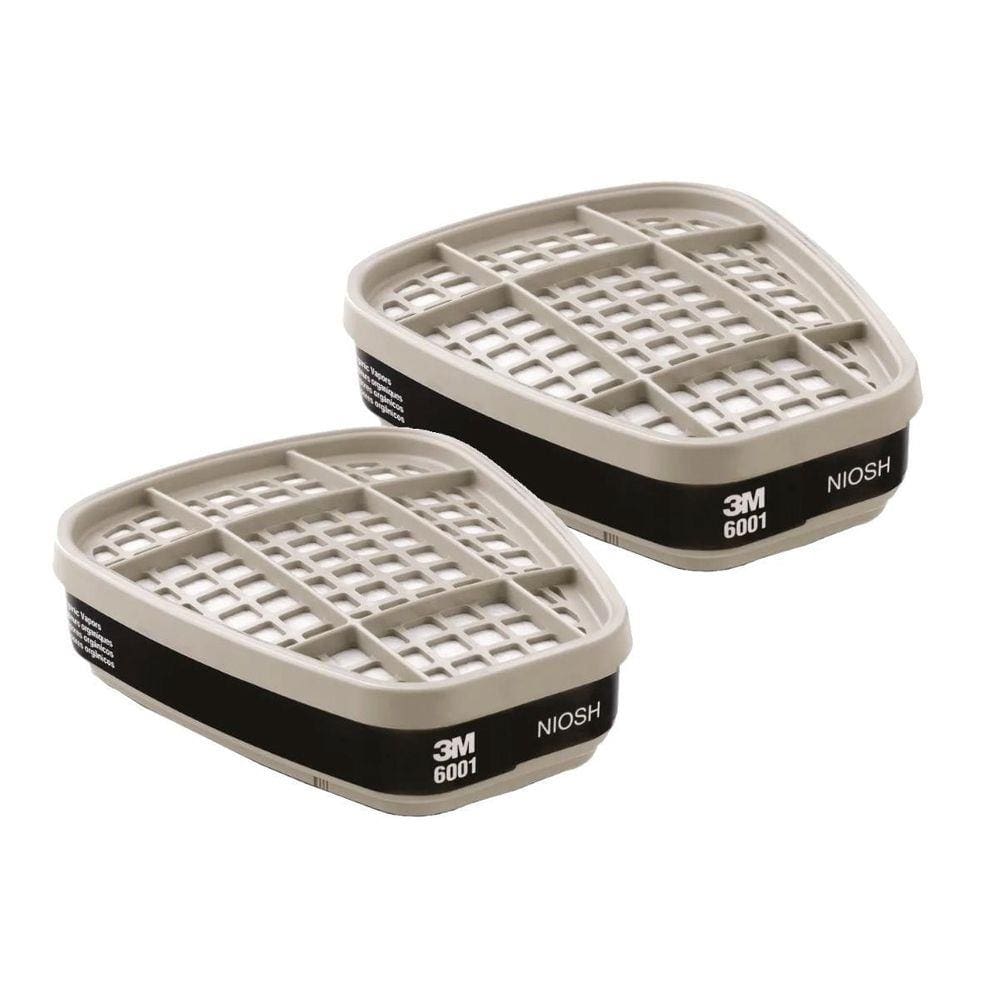 Par Cartucho Para Máscara Respiratória 3M 6001 Refil