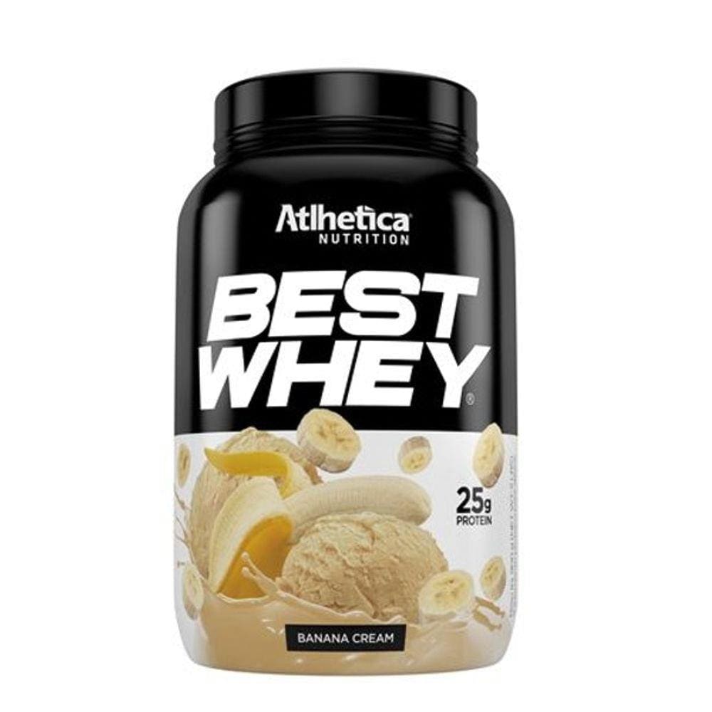 Best Whey - 900g - Atlhetica - Banana Cream