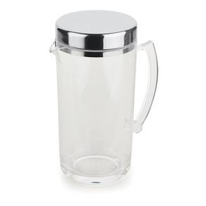 Jarra com tampa 2L Acrílico Vision Forma Inox