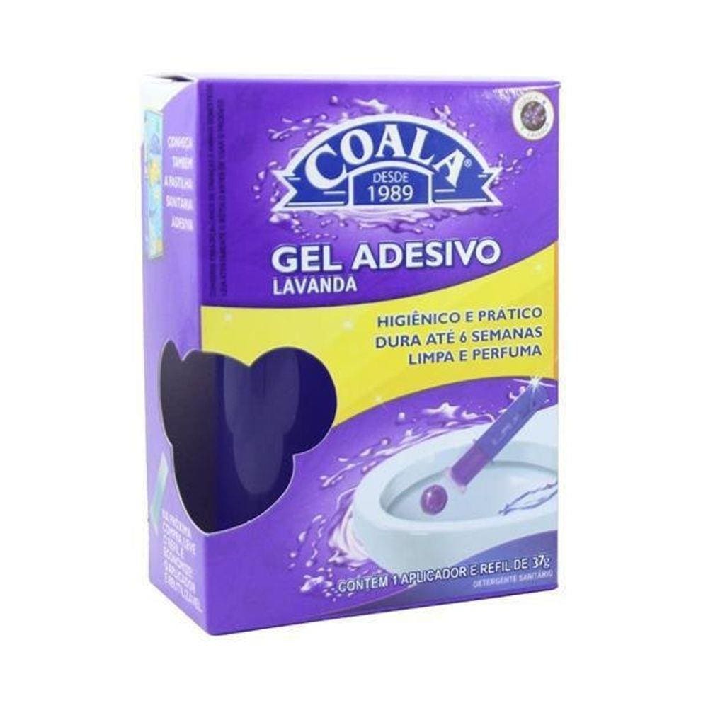 Coala Gel Adesivo Ap+Refil 37G Lavanda