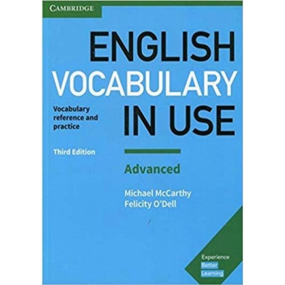English Vocabulary In Use Advanced With Book With Answers Vocabulary Reference And Practice - 3Rd Ed.
