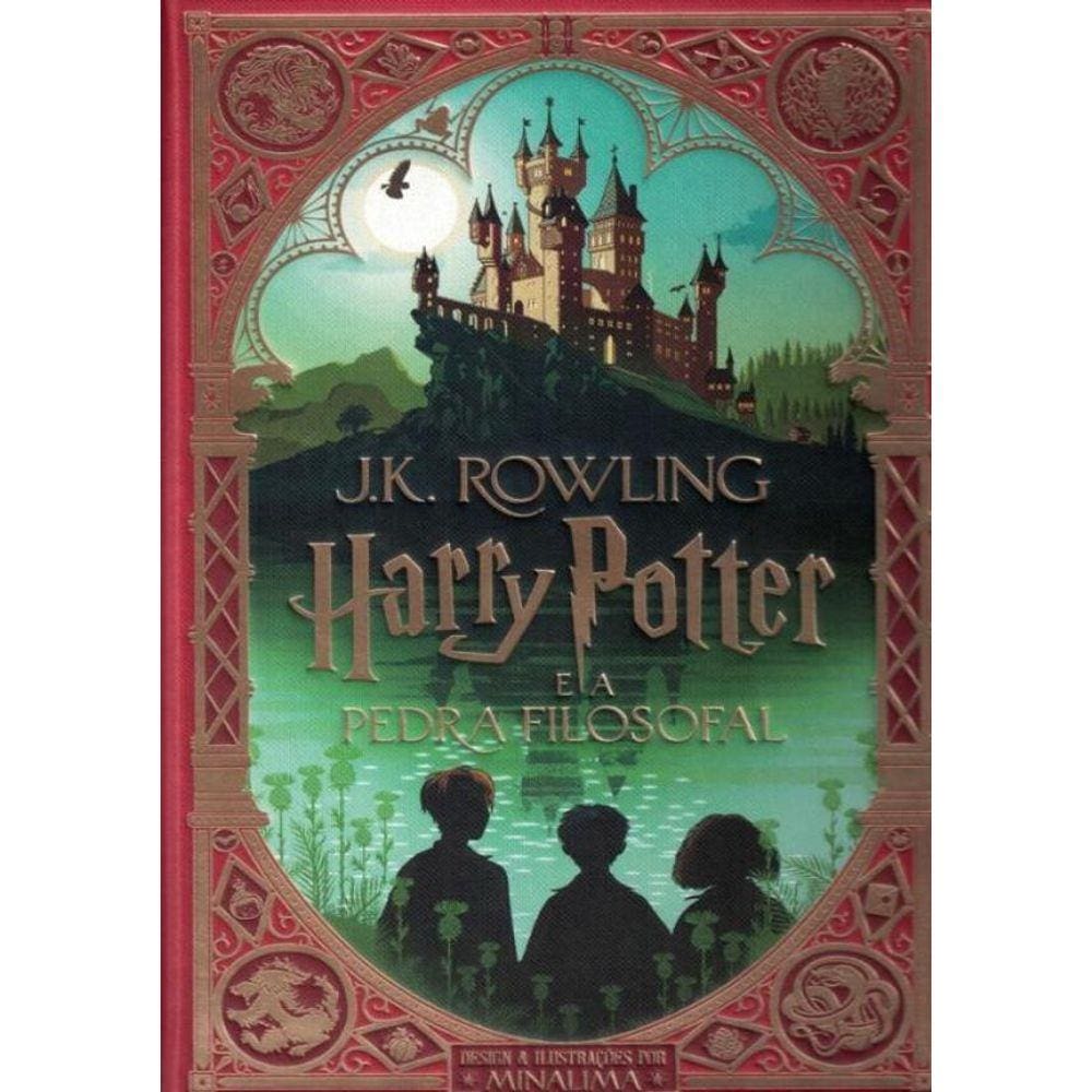 Harry Potter E A Pedra Filosofal (Ilustrado Por Minalima)