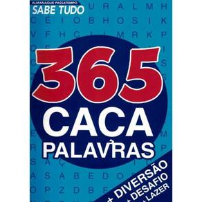 Almanaque Passatempos Sabe-Tudo 365 Caca-Palavras