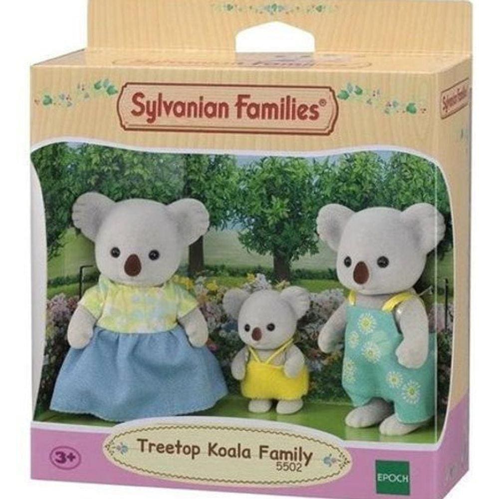 Sylvanian Families Família Coalas Copa De Árvore Epoch 5502