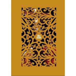 Biblia Sagrada Nvi, Capa Dura, Dourada, Leitura Perfeita