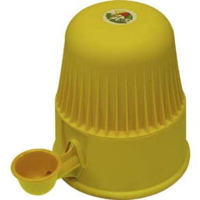 Bebedouro Vida Mansa 2 L Polipropileno Cor Amarelo
