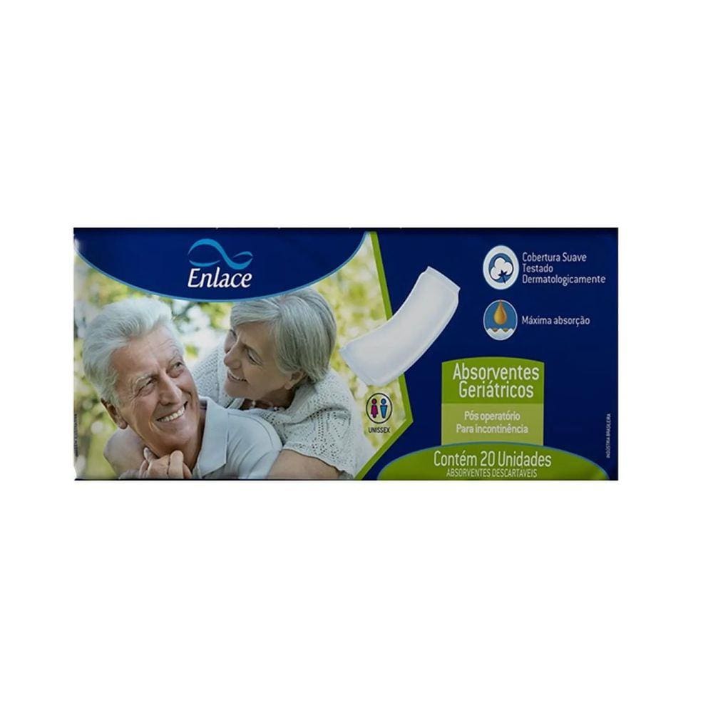 Fralda Enlace Absorvente Adulto Pos Parto E Pos Operatorio 20X1