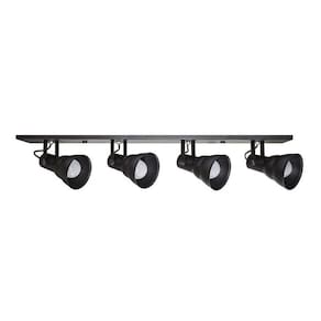 Spot Taschibra Hol Linear para 4 Lâmpadas E27 Bivolt Preto