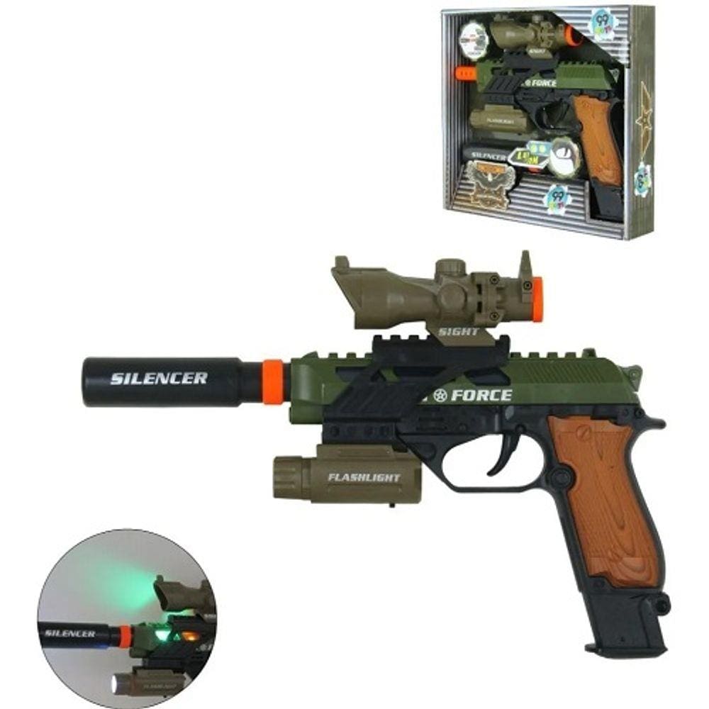 NERF - Grande arma de brinquedo . Funcionando. Med.: 43 X 16 cm . PREÇO NA