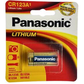 Kit 10 Baterias Cr123A 3V Panasonic Lithium