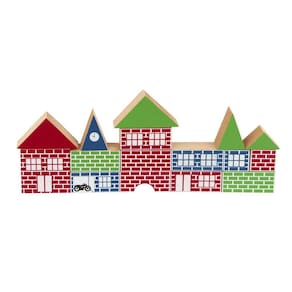 Jogo Educativo Pequeno Engenheiro 50 peças em MDF, Idade 3 +