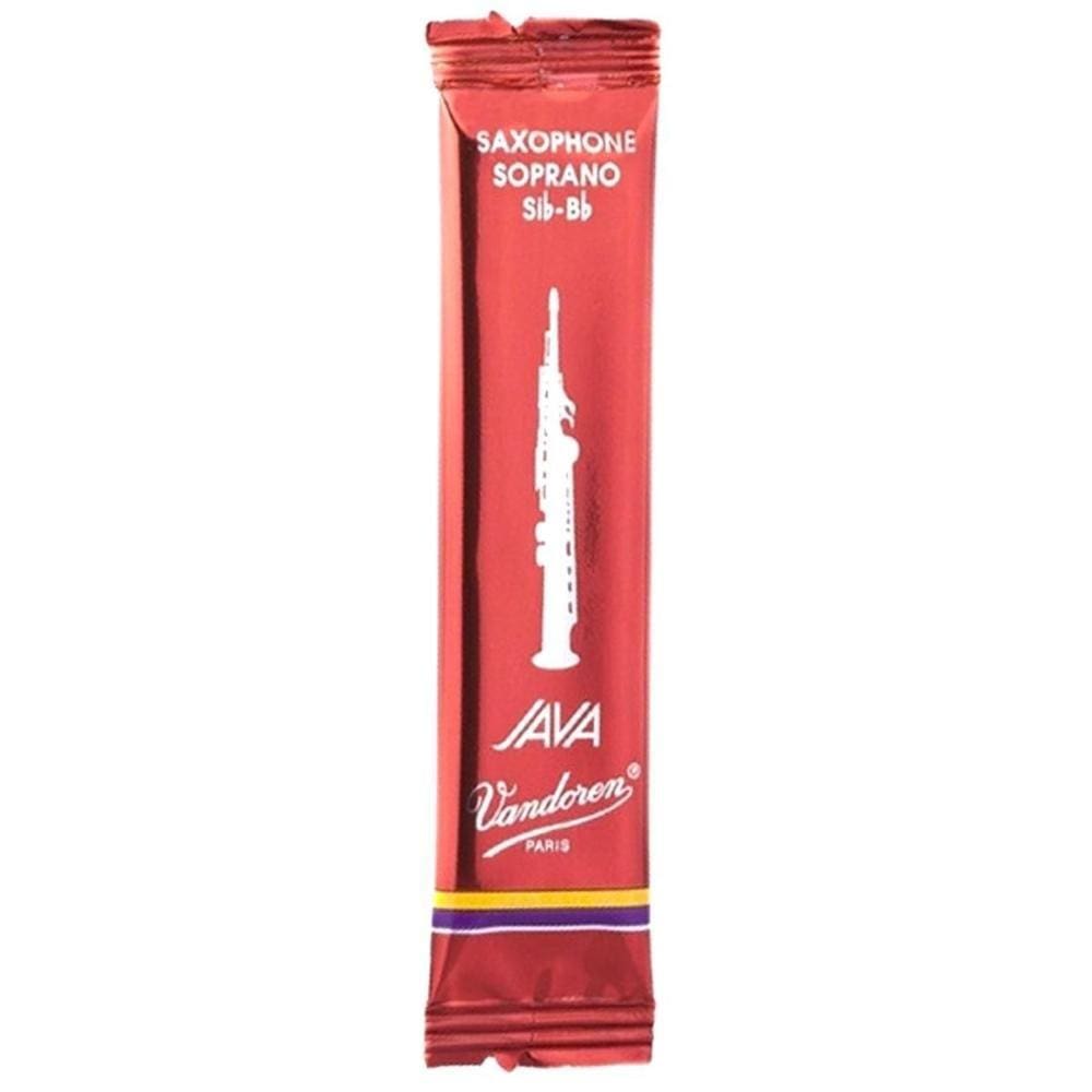 Palheta Sax Soprano 2 Vandoren Java Red