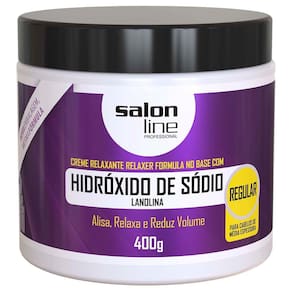 Creme Relaxante Sódio Salon Line Regular 400g