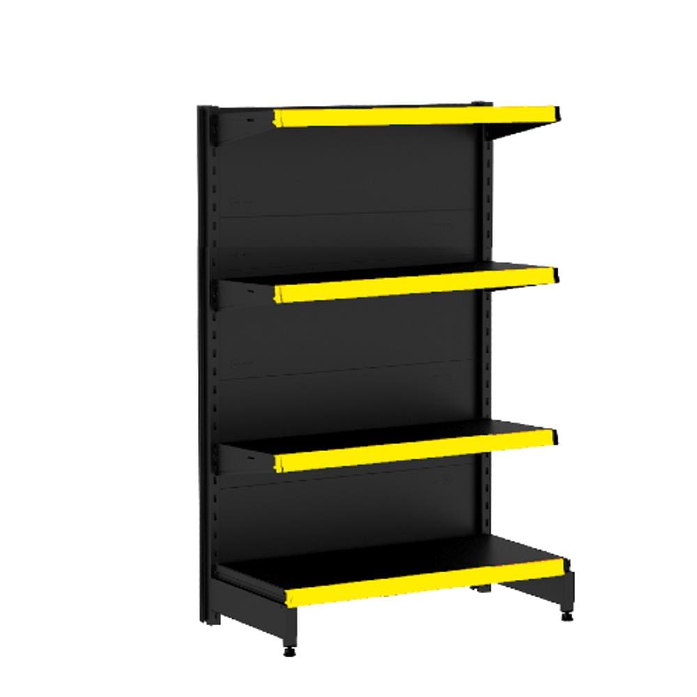 Gondola Ponta 142 Amapa Flex Preto Amarelo