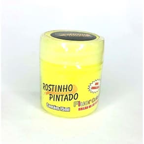 Tinta liquida para pintura facial Amarelo Flour 15 ml