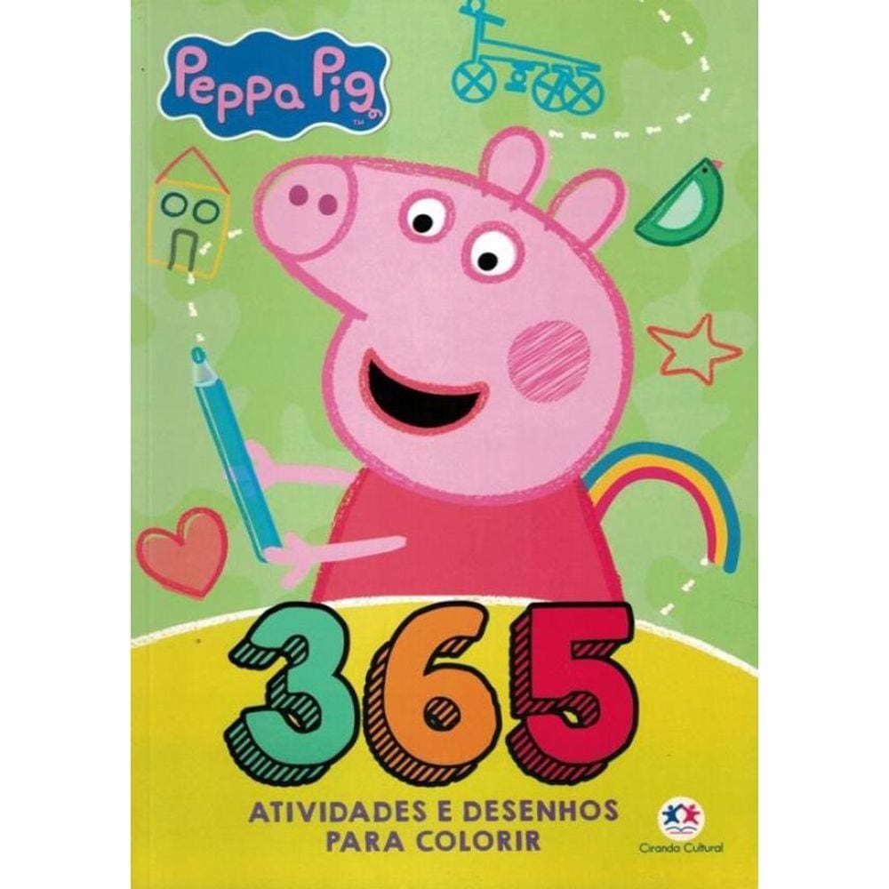 Peppa Pig - 365 Atividades E Desenhos Para Colorir