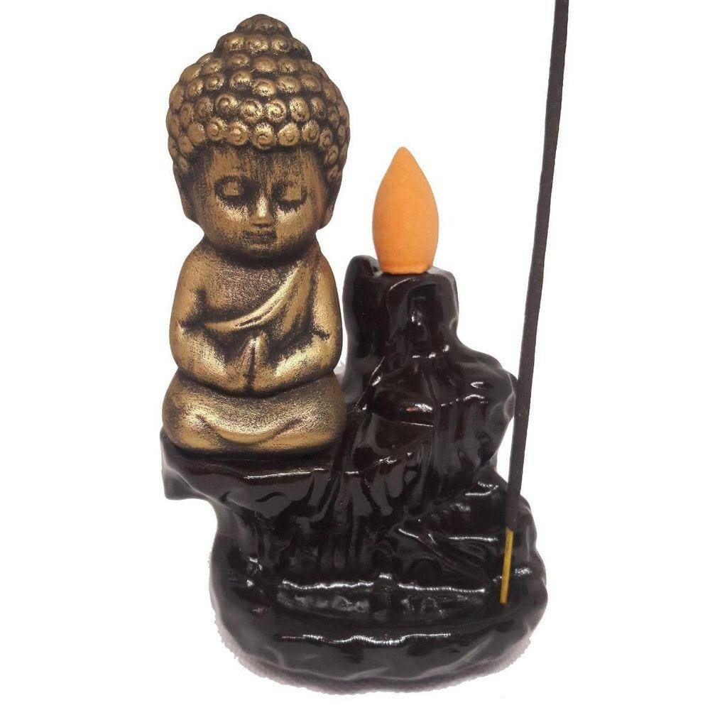 Kit Com 8 Incensários Cascata Budinha