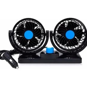 Ventilador Duplo Automotivo Carro 12V Potente