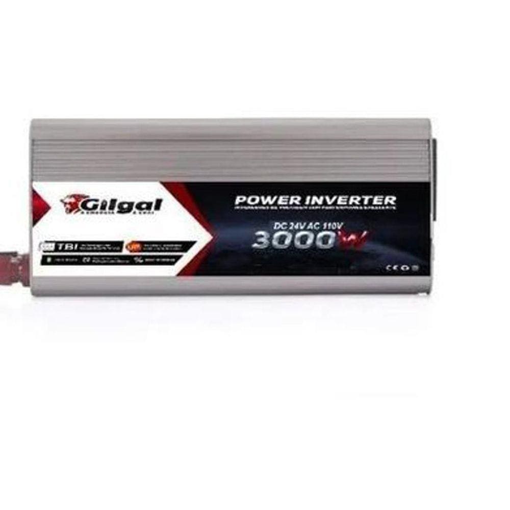 Inversor Senoidal Conversor 3000W 24V Para 110V 3.000 Watts