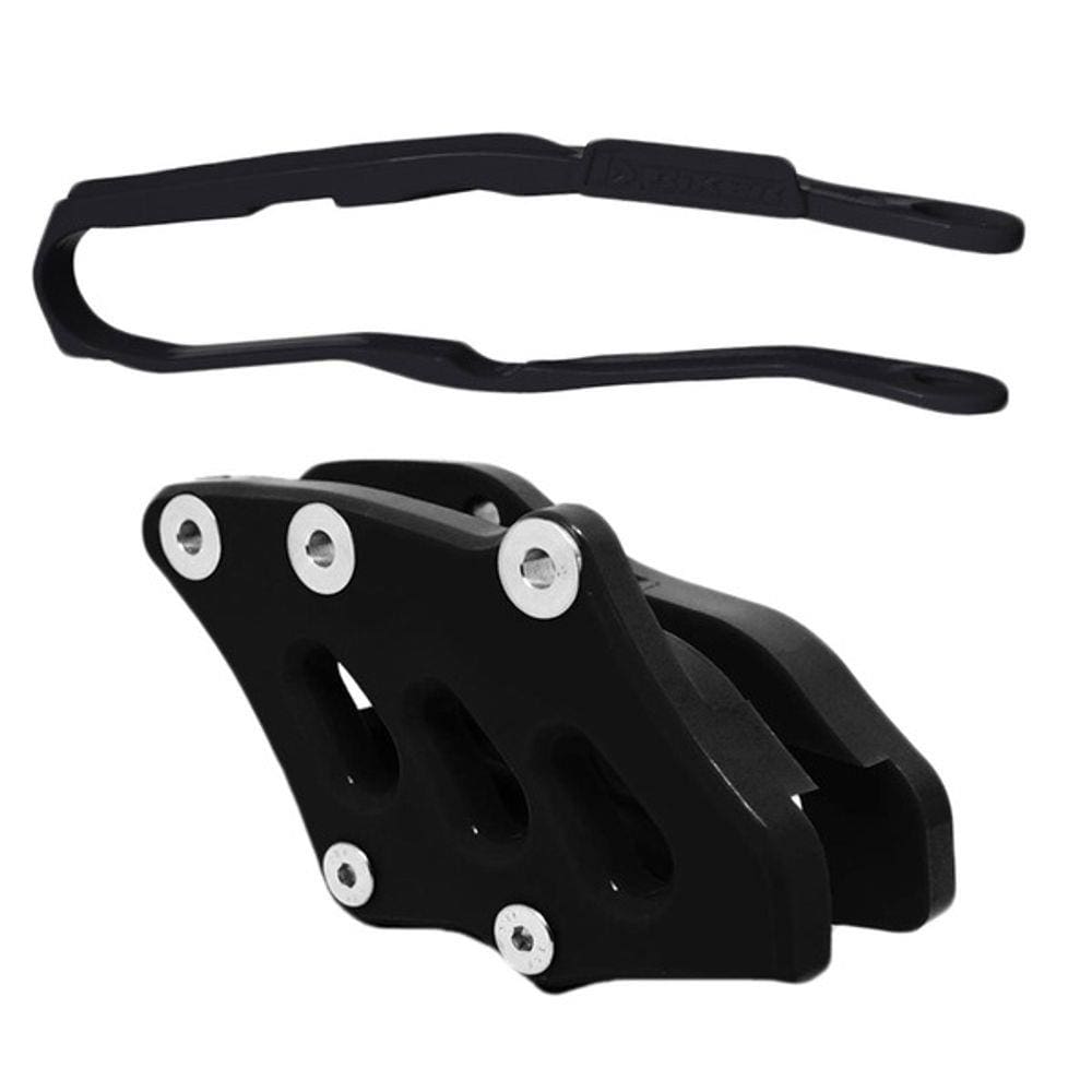 Kit Guia De Corrente Dianteiro Traseiro Biker Kxf 250 09/17 Kxf 450 09/18 Klx 450