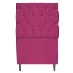 Cabeceira Estofada Liverpool 90cm Solteiro Pink