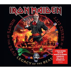 Cd Iron Maiden - Nights Of The Dead - Legacy Of The Beast