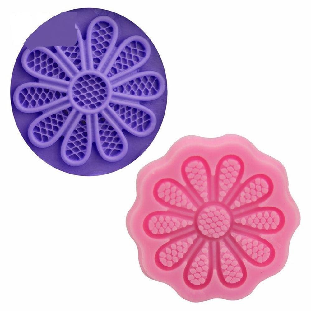 Molde De Silicone Renda  Margarida