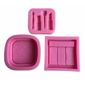 Molde De Silicone Kit Maquiagem