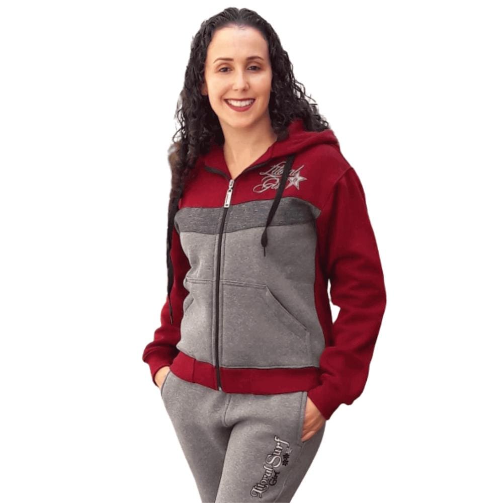 hanes women's zip moletom com capuzs