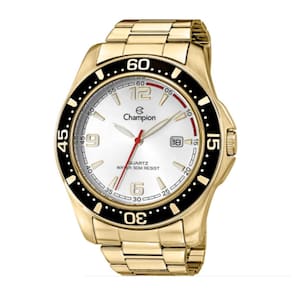 Relógio Champion analógico dourado CA30132H