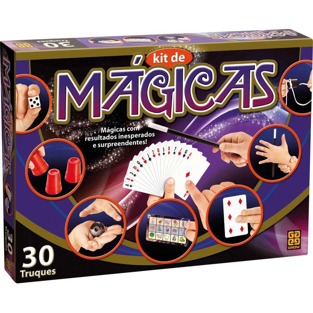 Jogo diverso Kit Magicas 30 Truques Grow