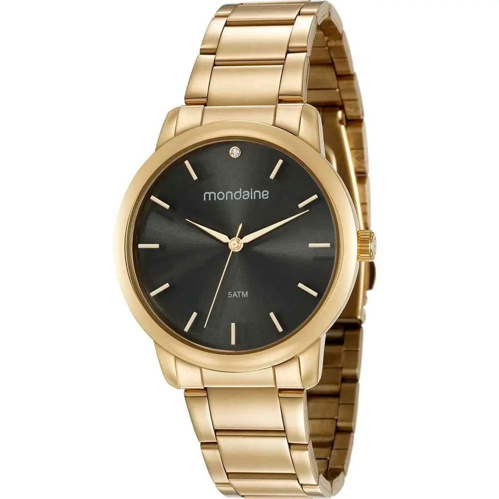Relógio Mondaine Feminino Dourado 53616LPMVDE1