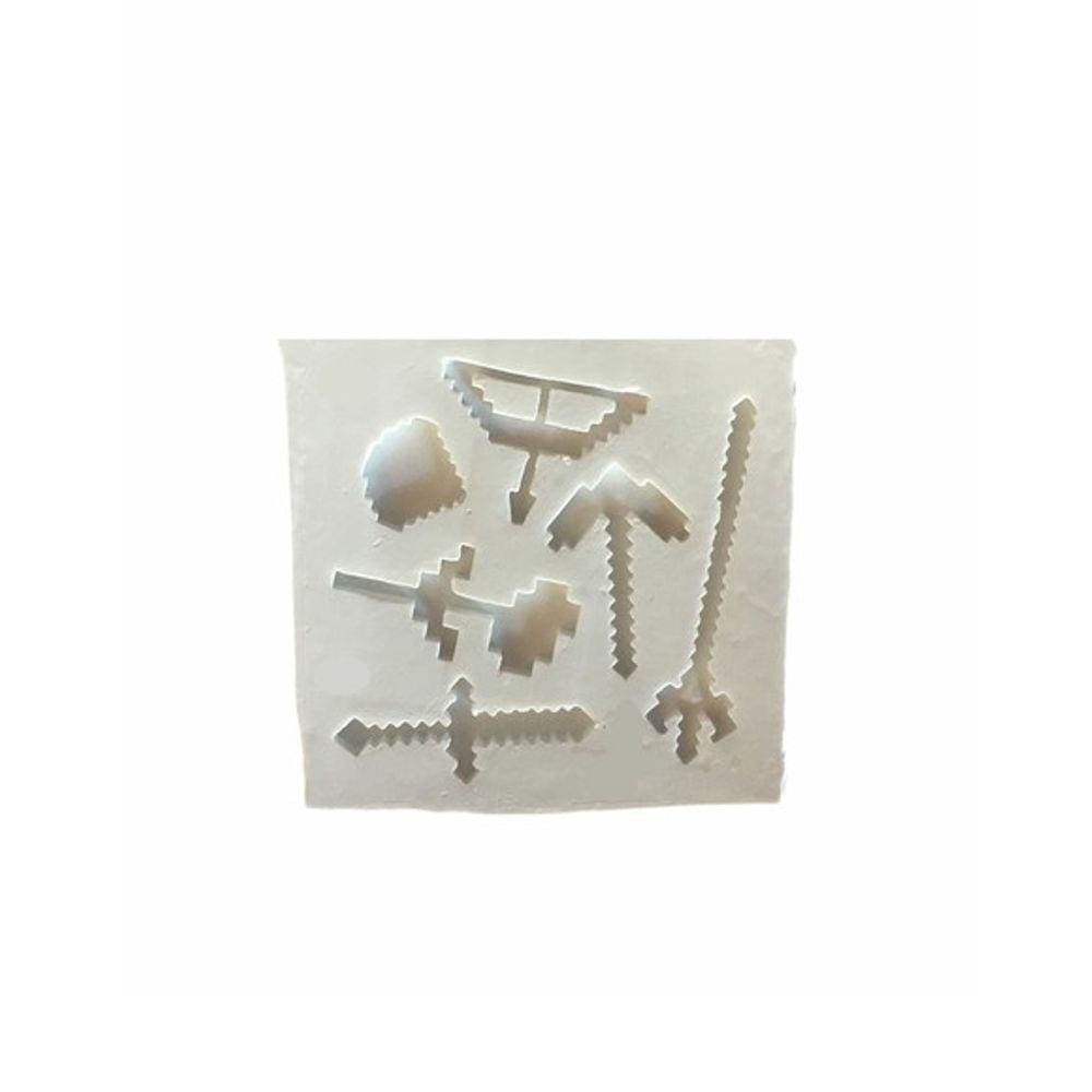 Molde De Silicone Espada, Minicraft