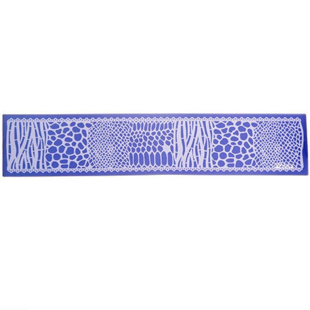 Molde De Silicone Renda Bambu