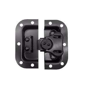Kit 10 Fecho Borboleta Preta Para Case 8X8 Cm Yr2302 Black