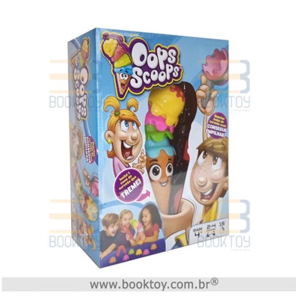 Jogo Diverso Oops Scoops Bolas De Sorvete