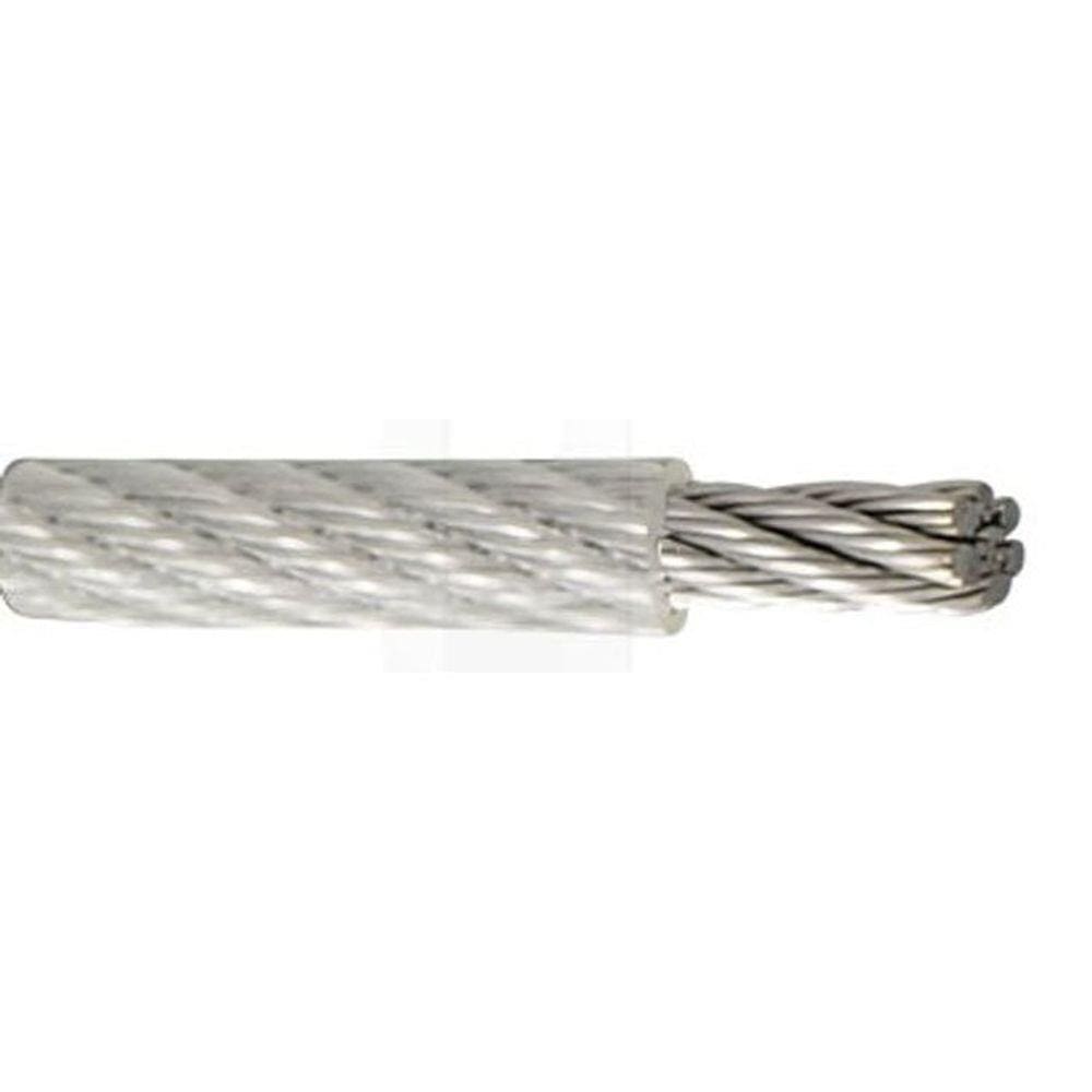 Cabo De Aço 1/8 Revestido com Pvc 10 Metros