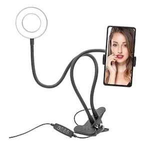 Hing Light Led Suporte Celular Tripé Mesa Iluminador Luz
