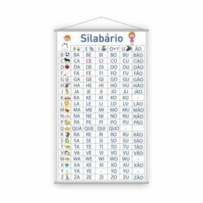 Kit De Banners Silabário Simples + Silabário Complexo 50X80