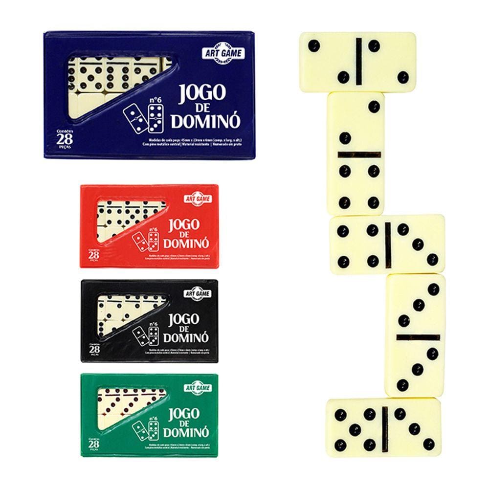 DOMINO 28 PECAS DE OSSO COM MALETA DE COURO JOGO PROFISSIONAL ESTOJO