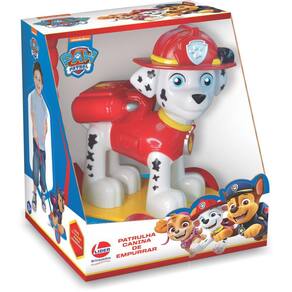 Boneco Marshal Patrulha Canina de Empurrar - Líder brinquedos