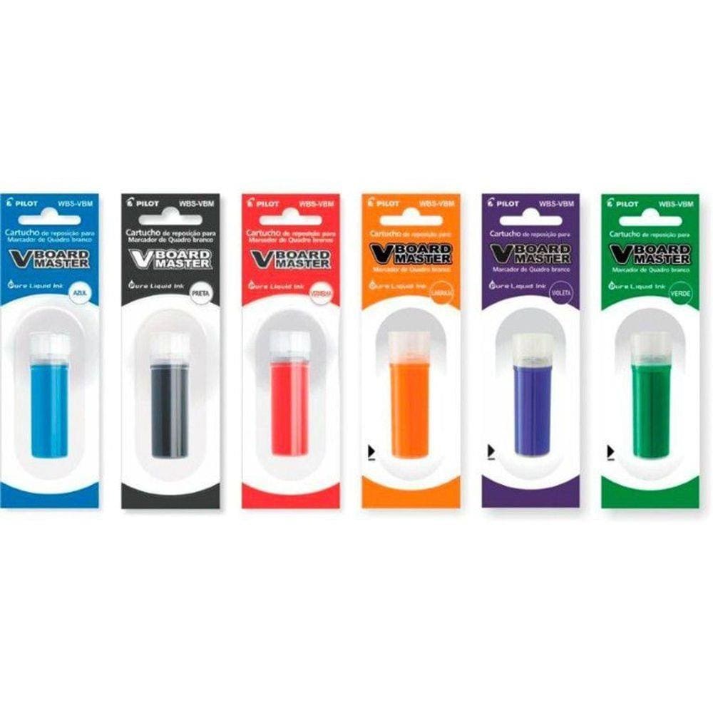 Refil p/ Marcador de Quadro Branco V Board Master Pilot® WBS-VBM