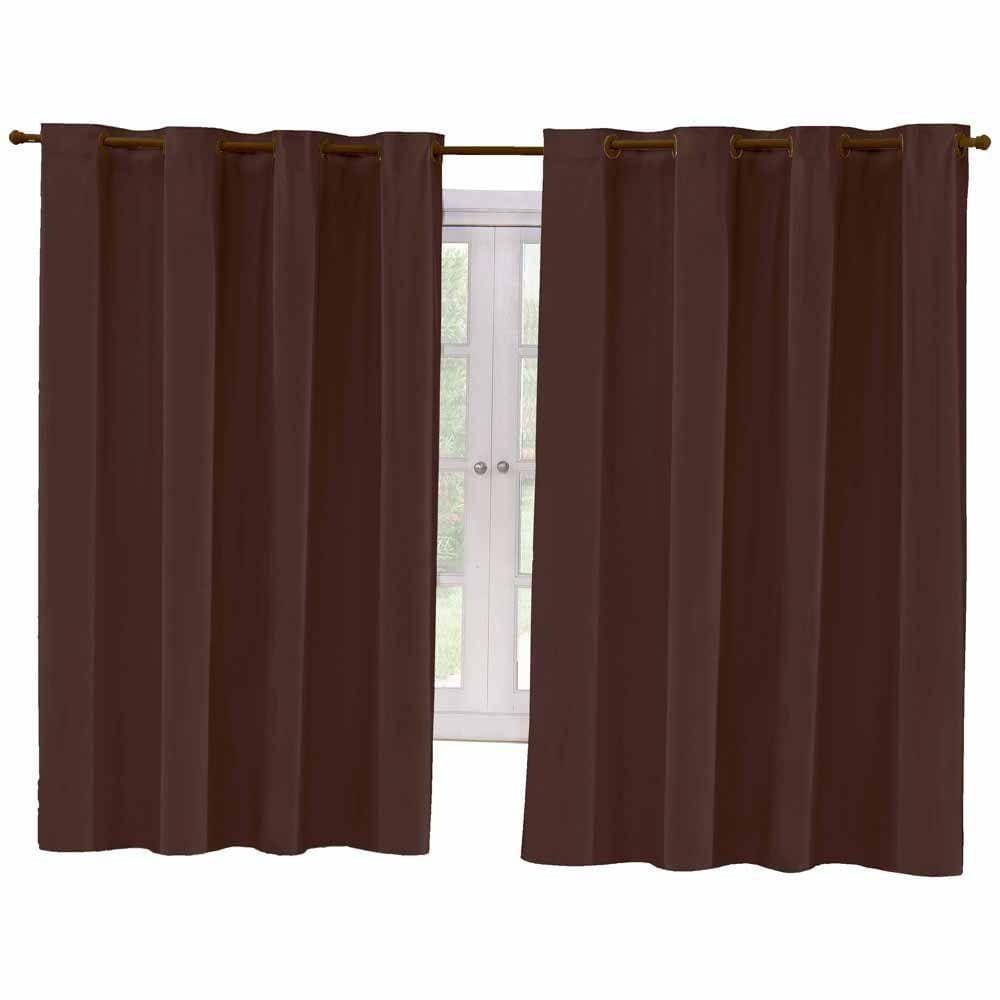 Cortina Corta Luz Blackout Em Pvc Tabaco 2,80 X 1,60