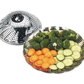 Cesto De Cozimento A Vapor Inox Vaporeira Legumes