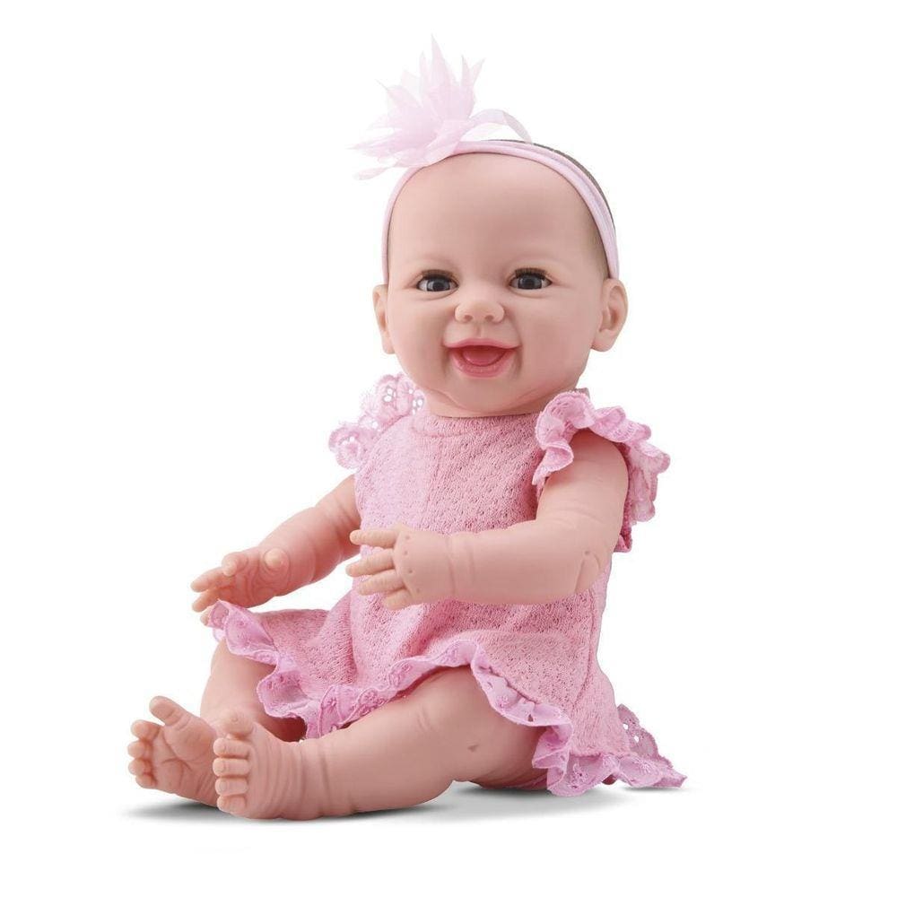 Boneca Newborn Dengo Com Acessórios Divertoys 8076