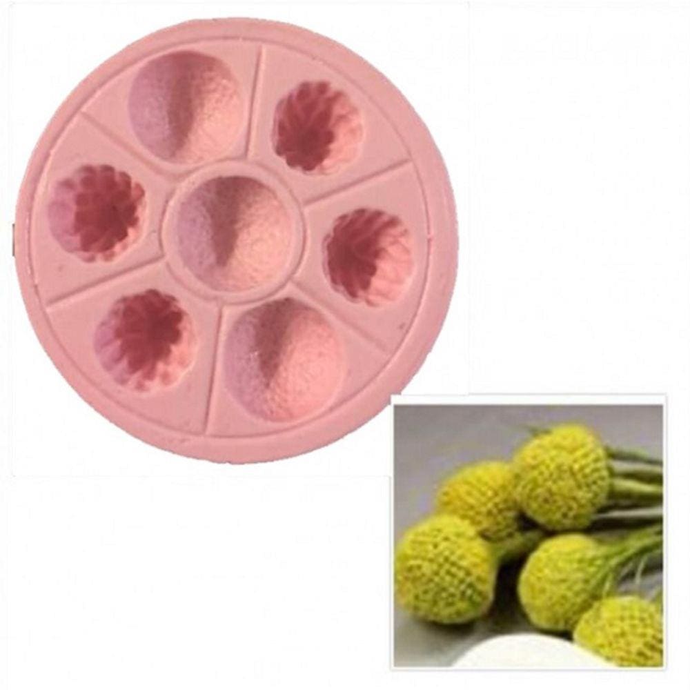 Molde De Silicone Miolo De Flor