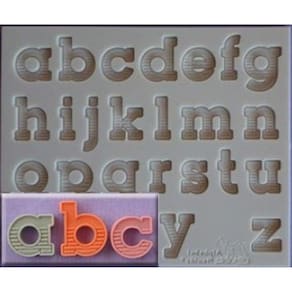 Molde De Silicone Alfabeto Minúsculo