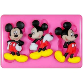 Molde De Silicone Mickey Docinhos Confeitaria