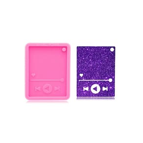 Molde De Silicone Quadro Foto Music Chaveiro