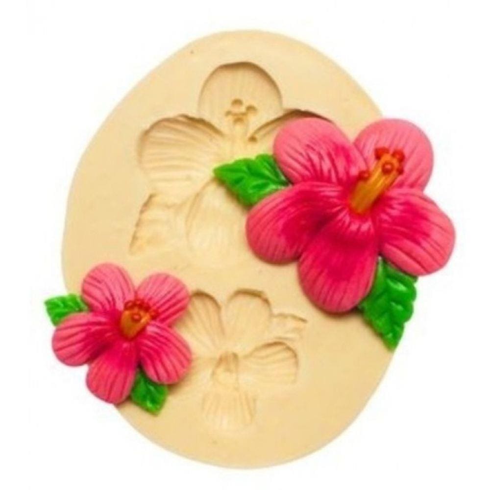 Molde De Silicone Flor Da Moana